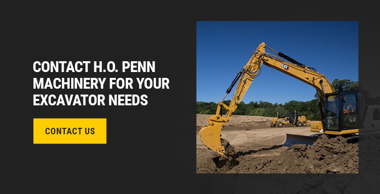 Contact H.O. Penn Machinery for Your Excavator Needs