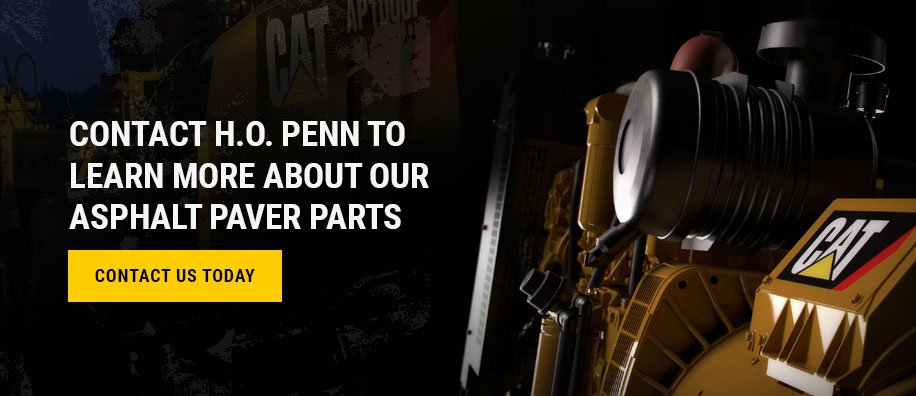Contact H.O. Penn to Learn More About Our Asphalt Paver Parts
